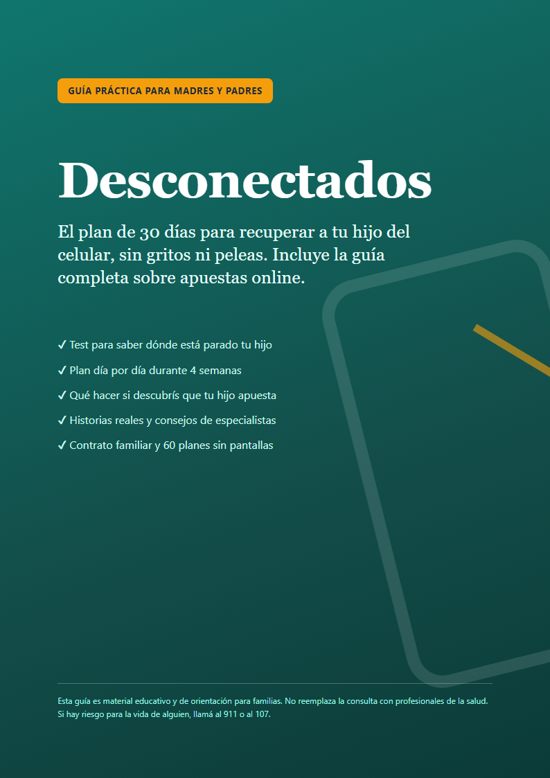 Tapa de la guía Desconectados